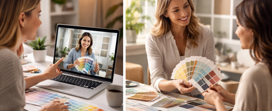 Online vs In-Person Color Consultation Services: Which One Is Right for You?